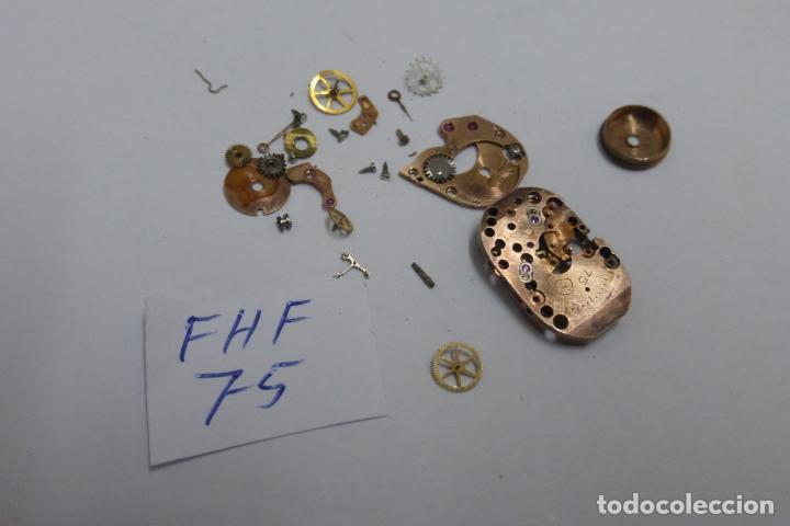 Recambios de relojes: Fhf 75, restos de mecanismo - Foto 2