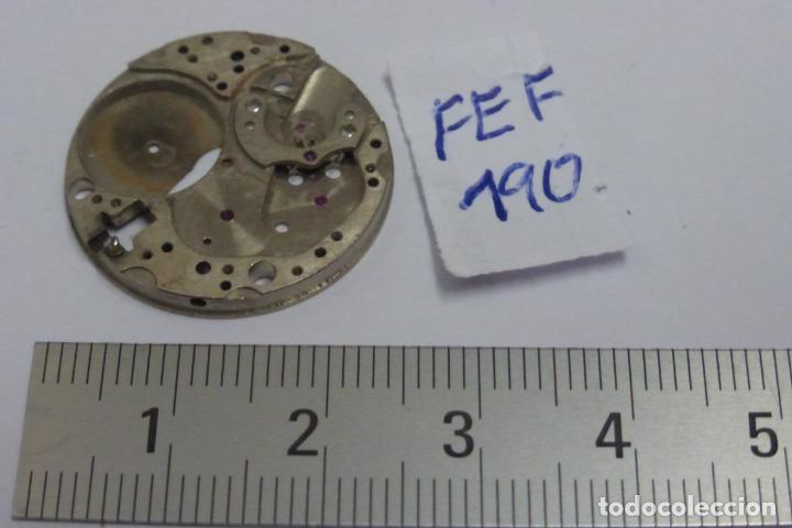 Recambios de relojes: Fef 190, restos de mecanismo - Foto 2