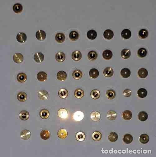 Recambios de relojes: LOTE CASQUILLOS RELOJ - X
