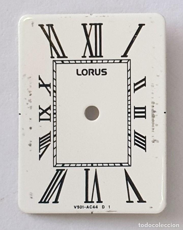 Ricambi di orologi: ESFERA - DIAL RELOJ LORUS - MEDIDAS - 17,00 X 22,50 MM - X