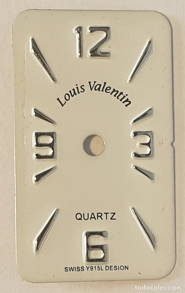 Ricambi di orologi: ESFERA - DIAL RELOJ LOUIS VALENTIN - MEDIDAS - 14,08 X 23,59 MM - X