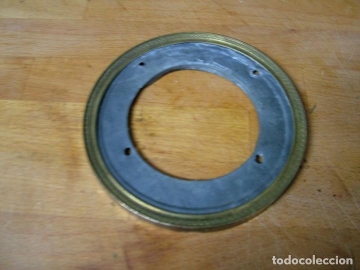 Ersatzteile f&uuml;r Uhren: siesfera y cerquillo metalico para esferas reloj alfonsino- lote 326