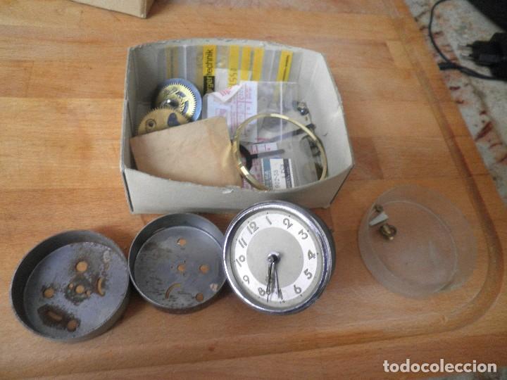 Pe&ccedil;as de reposi&ccedil;&atilde;o de rel&oacute;gios: lote de piezas de despertador- lote 326