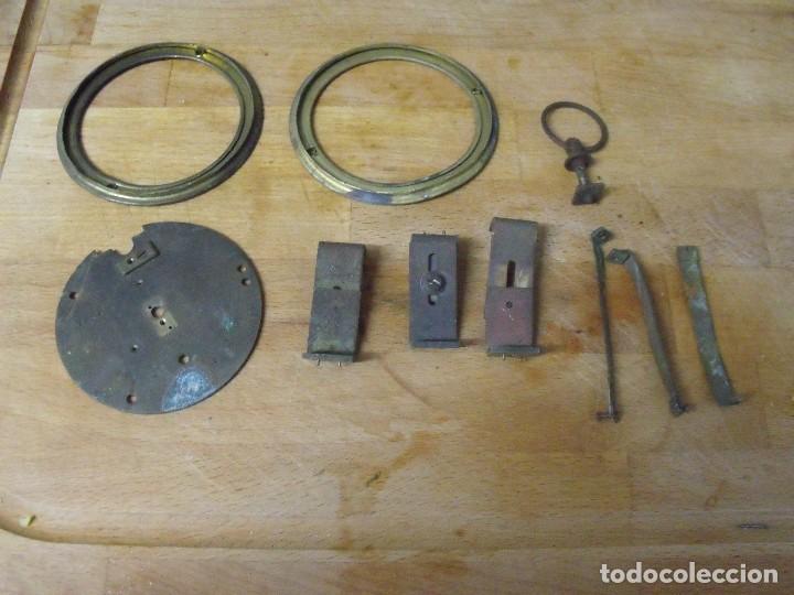 Recambios de relojes: DIVERSAS PIEZAS MAQUINARIA PARIS- 2 PUERTAS TRASERAS SIMPLES- LOTE 332