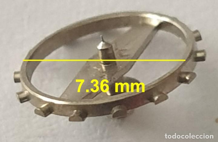 Recambios de relojes: VOLANTE RELOJ EB (Bettlach) - CALIBRE: 1225, 1110, 1235 &agrave; plat.... - DIAMETRO 7,36 MM - X