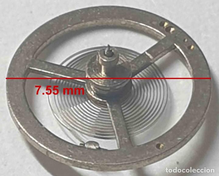 Recambios de relojes: BALANCE COMPLETO RELOJ - cal.: ... - DIAMETRO 7.55 MM - X