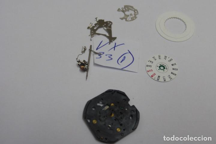Recambios de relojes: Vx 33, restos de mecanismo - Foto 1