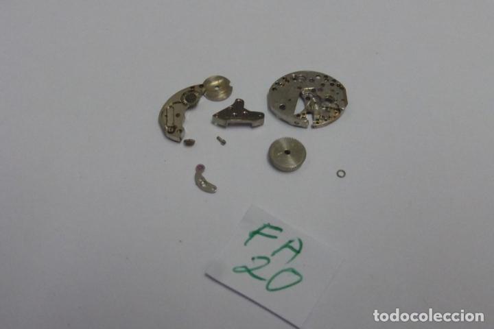 Recambios de relojes: Fa 20, restos de mecanismo - Foto 1