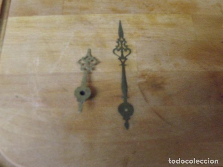 Ersatzteile f&uuml;r Uhren: antiguas agujas originales para maquinaria paris-ojo de buey- lote 340