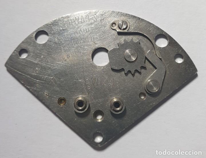 Recambios de relojes: PLATINA RELOJ L.SCHAAB S.A. - SWIZZA -CAL. 8 - X
