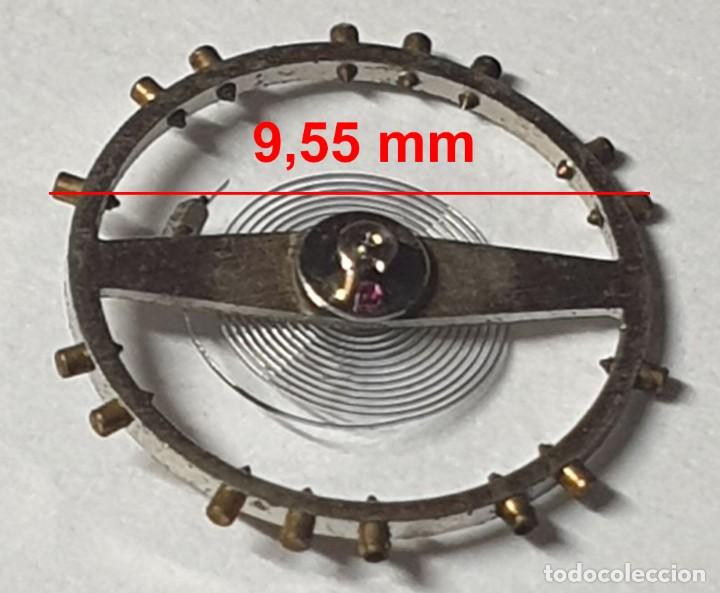 Ricambi di orologi: Balance completo reloj AS (A. Schild, Assa) 7,80 &Oslash; LIGNE - CALIBRE - 1525. 1526. 1696, 1723,1758,175