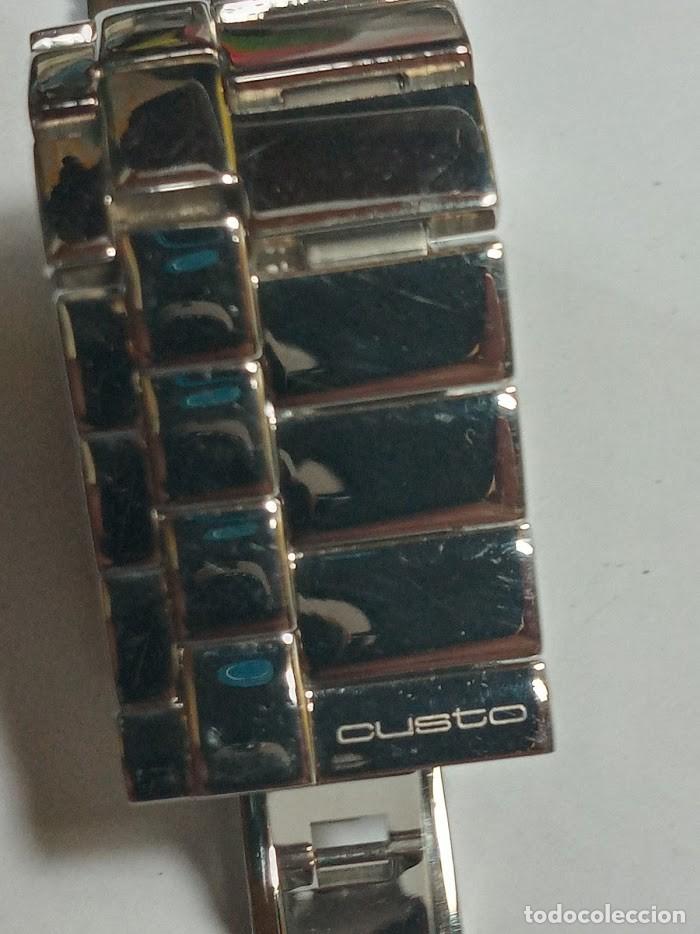 Spare Parts for Watches: CUSTO - armis acero**nuevo** 22 m/m - 3 fotos - (cd-20F2)