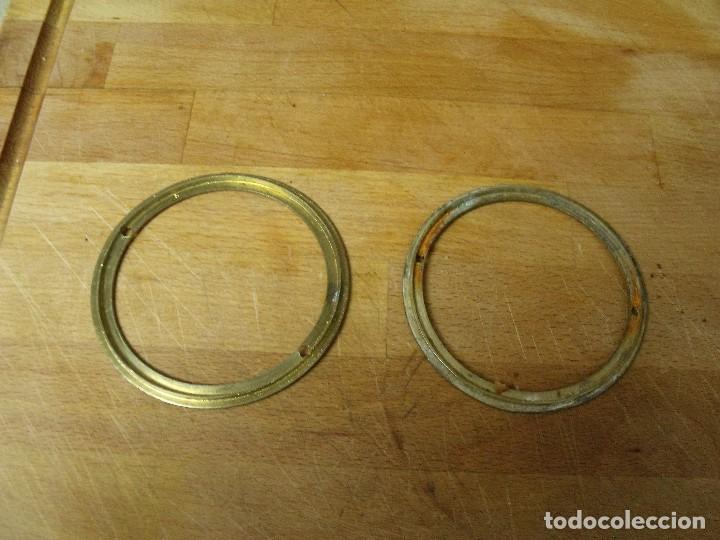 Ersatzteile f&uuml;r Uhren: 2 puertas traseras para maquinarias paris RELOJ SOBREMESA-&Ntilde;O 1880-LOTE 358