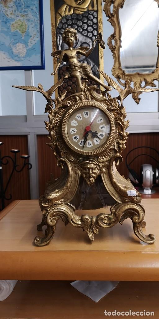 Recambios de relojes: Reloj y candelabros bronce