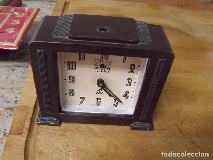 Recambios de relojes: ANTIGUO DESPERTADOR-ART-DECO JAZZ A&Ntilde;O 1930-LOTE 361