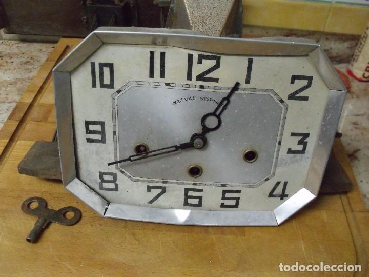 Pi&egrave;ces de rechange de montres et horloges: ANTIGUA MAQUINARIA WETSMINTER DE 8 MARTILLOS -LOTE 362