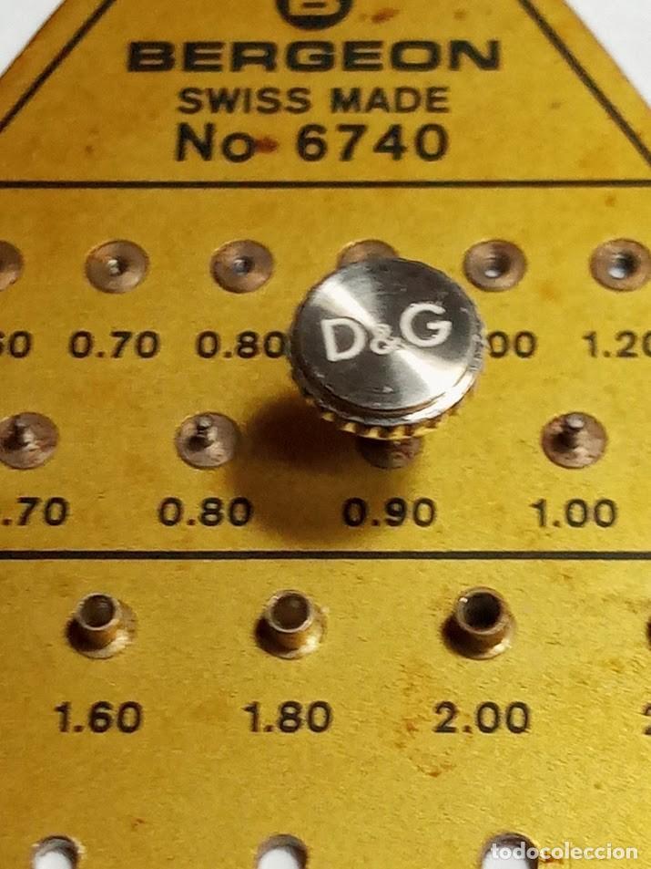 Recambios de relojes: Corona D&G - 2 fotos (cd-6726C)