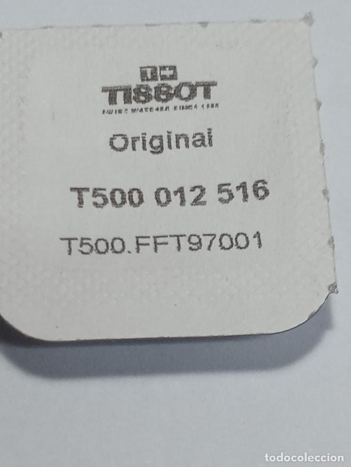 Ricambi di orologi: Tissot - juego agujas en negro sin estrenar - 2 fotos - (cd-6732B)