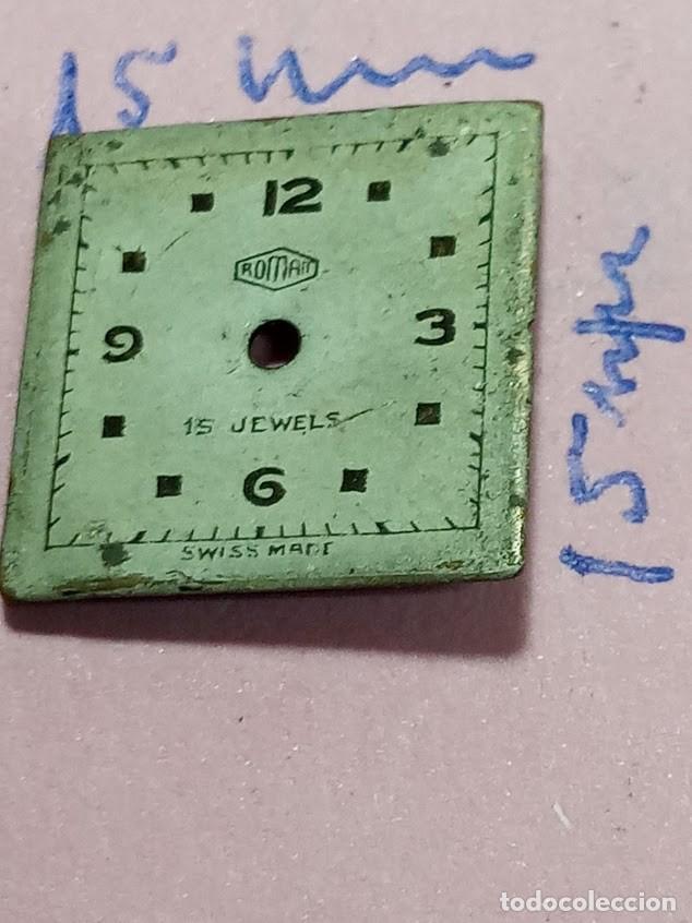 Ricambi di orologi: Esfera vintage - 2 fotos - (cd-A27HR)