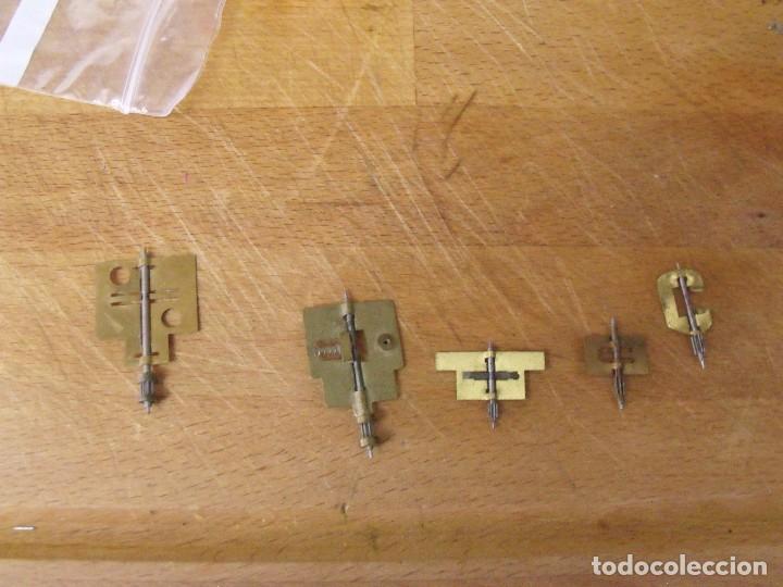 Recambios de relojes: 5 venteroles de soneria para maquinarias relojeria mecanica antigua lote 374-1