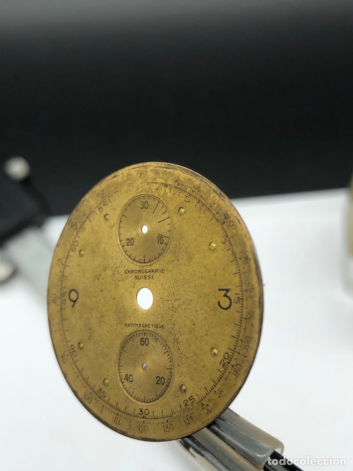 Recambios de relojes: Esfera reloj cron&oacute;grafo suizo - Foto 3