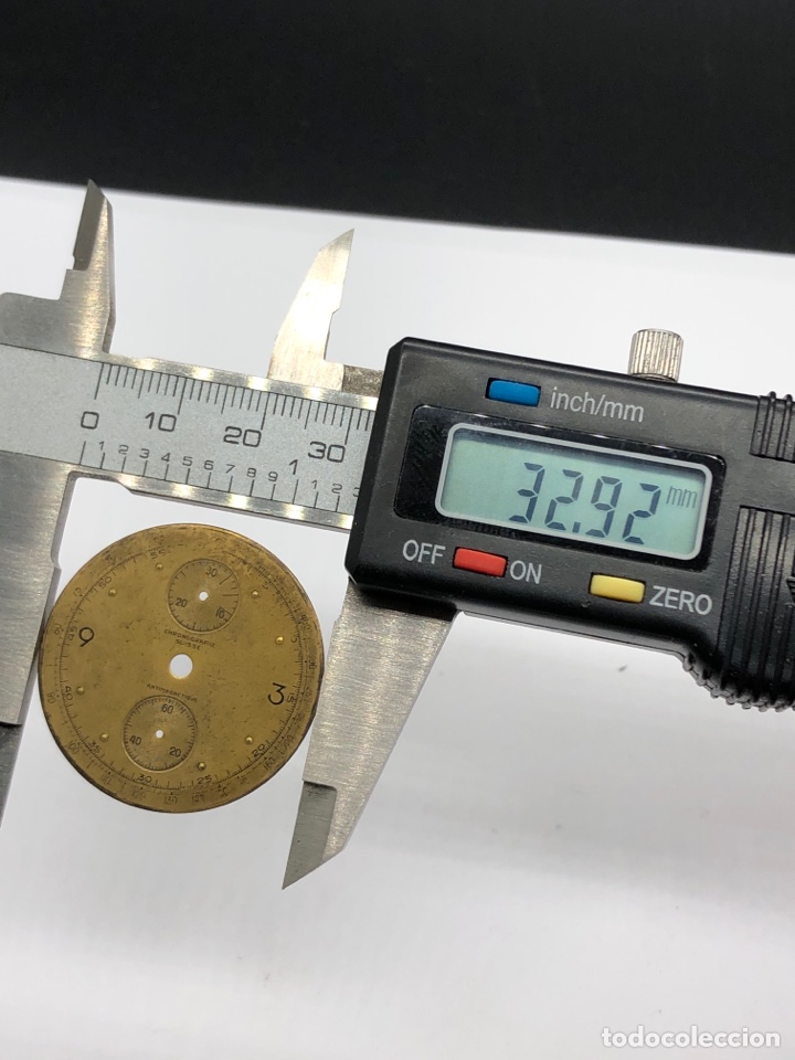 Recambios de relojes: Esfera reloj cron&oacute;grafo suizo - Foto 5