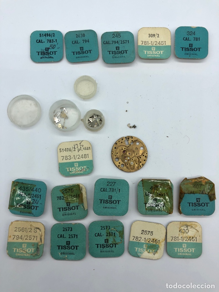 Pi&egrave;ces de rechange de montres et horloges: Fornitura piezas recambio reloj TISSOT relaci&oacute;n omega longines seiko zenith