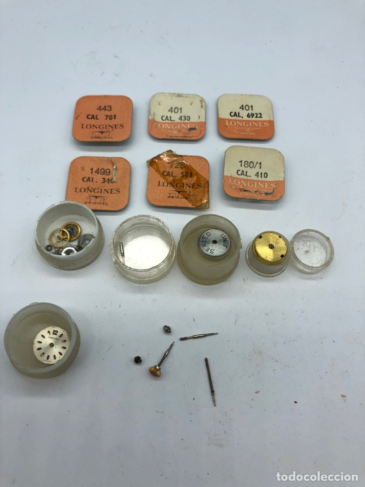 Recambios de relojes: Fornitura piezas recambios reloj LONGINES relaci&oacute;n omega rolex patek iwc