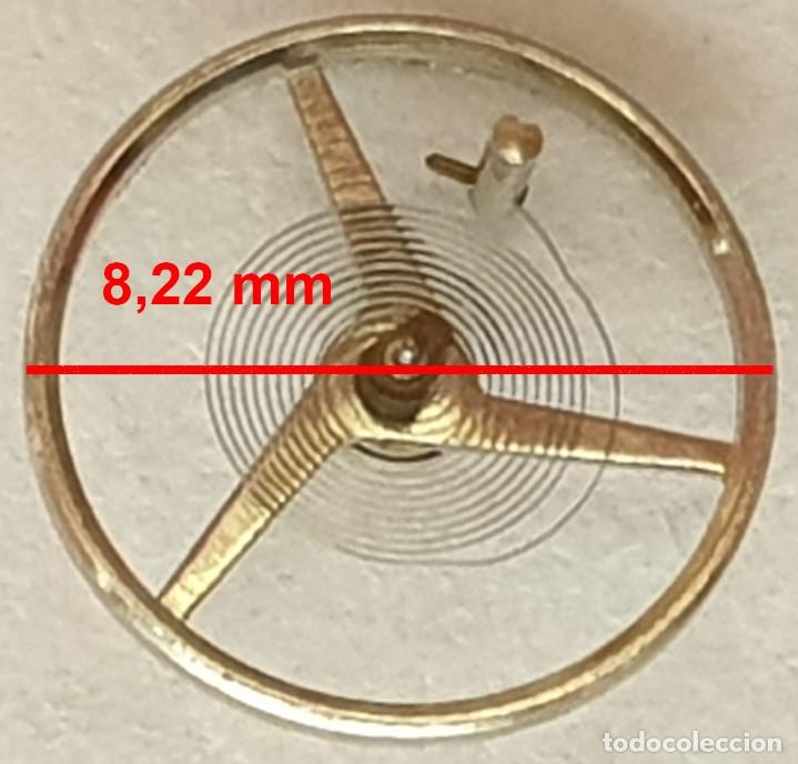 Recambios de relojes: Balance, complete reloj - AS (A. Schild, Assa)- calibre 1727 - DI&Aacute;METRO 8,22 MM - X