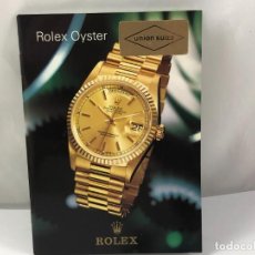 Recambios de relojes: ROLEX OYSTER CATALOG BOOKLET FOLLETO 130.04 SP - 13.7 - 1.1997. Lote 274442913