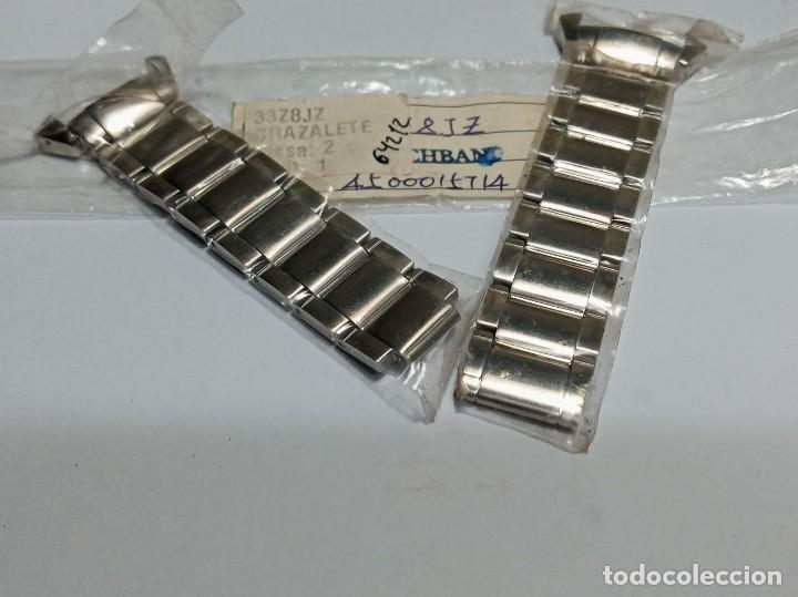 Recambios de relojes: Brazalete nuevo sin estrenar 2&ordf; foto medidas