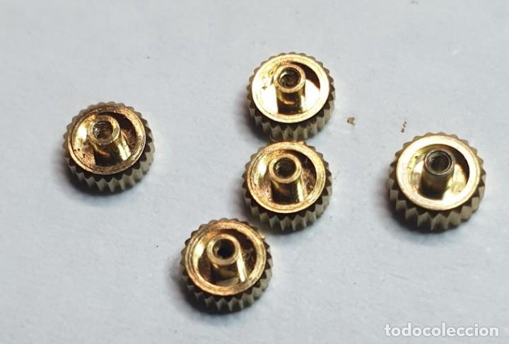 Recambios de relojes: LOTE DE CORONAS DE RELOJ R90 - DI&Aacute;METRO 5,47 MM - X