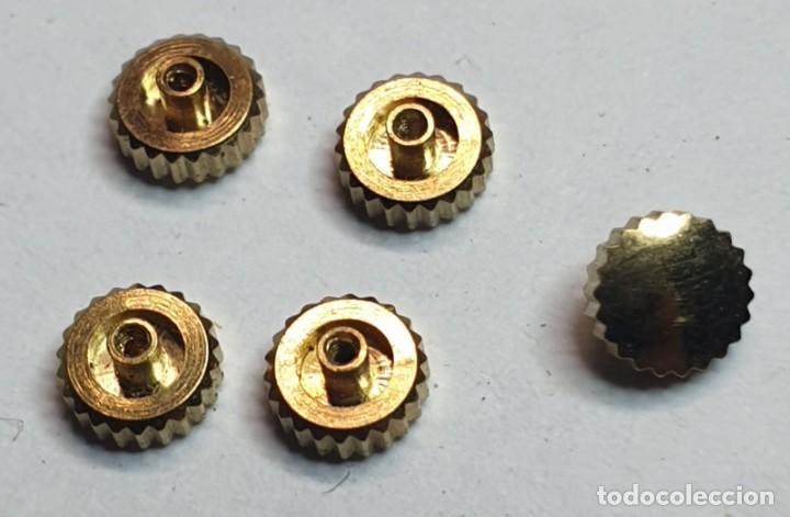 Recambios de relojes: LOTE DE CORONAS DE RELOJ R90 - DI&Aacute;METRO 4,44 MM - X