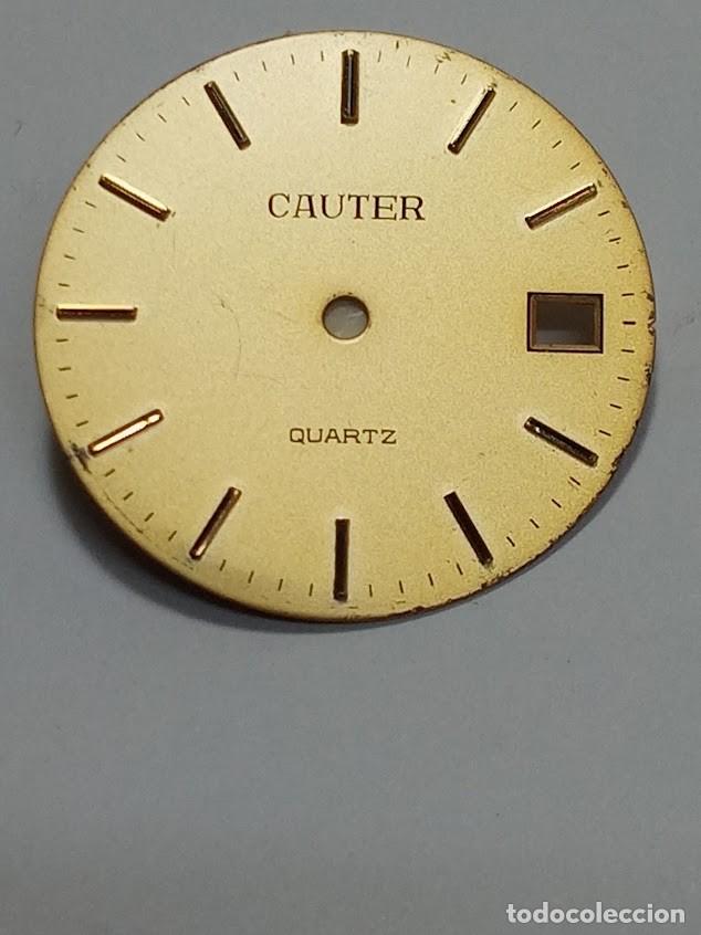 Ricambi di orologi: Esfera color cava - 3 fotos y medidas - (cd- 24D0SP)