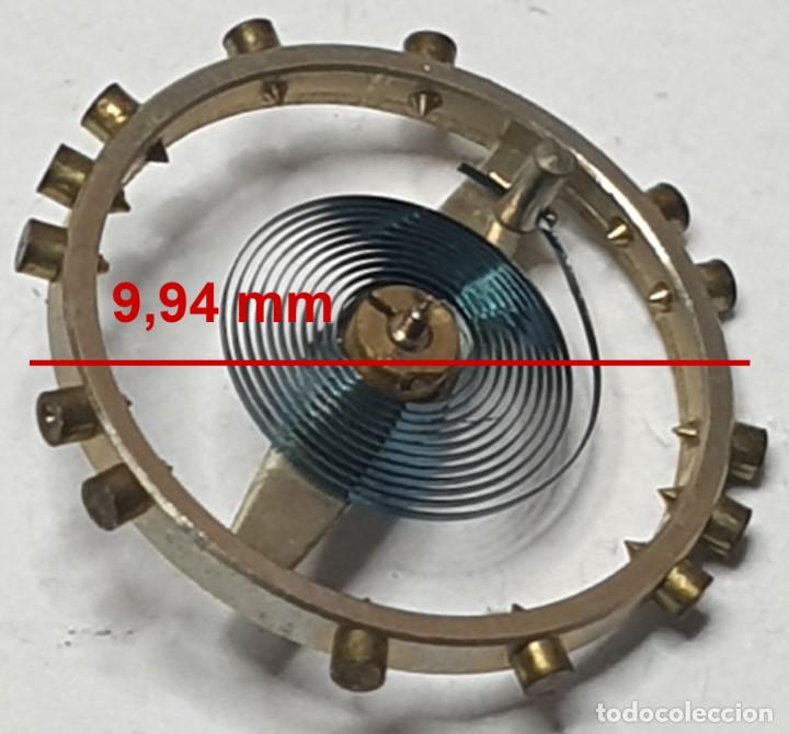 Pi&egrave;ces de rechange de montres et horloges: VOLANTE COMPLETO RELOJ FEF (Fleurier) 10 1/2&acute;&acute;&acute; 190 - BALANCE WHEEL RENATA 171 M - X