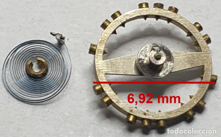 Ersatzteile f&uuml;r Uhren: VOLANTE COMPLETO RELOJ ETA - 4 1/4&acute;&acute;&acute; 746 - RENATA N&ordm; 144 M - X