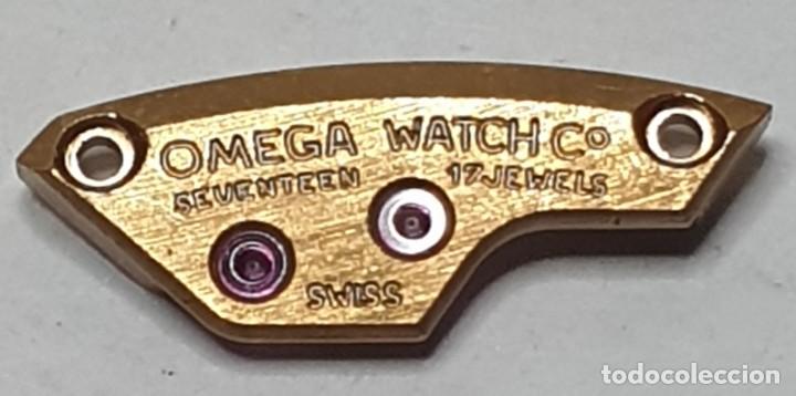 Pi&egrave;ces de rechange de montres et horloges: RELOJ OMEGA CALIBRE 485 - BALANCE COCK - 485.1030 - X