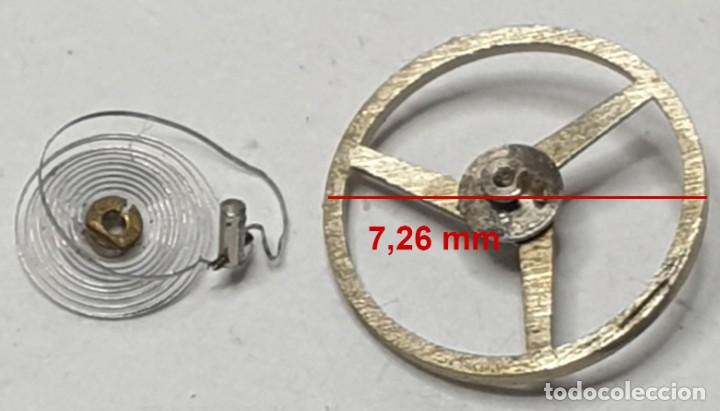 Ersatzteile f&uuml;r Uhren: VOLANTE COMPLETO RELOJ ST Standard 6,75 X 8 &Oslash; LIGNE - 69-21 ORD. + INCA - RENATA 1509 M - X