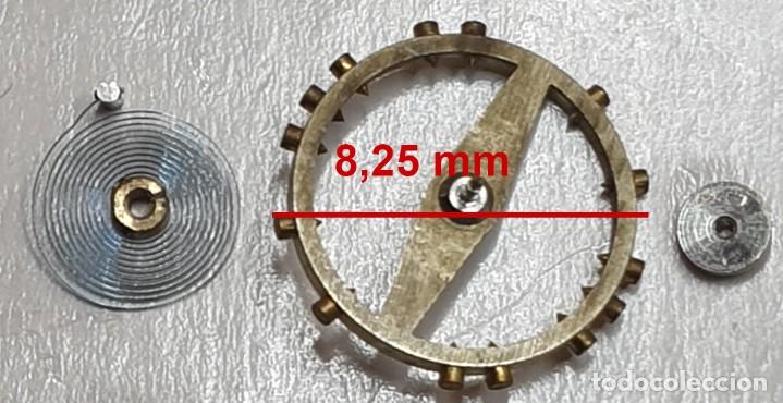 Ersatzteile f&uuml;r Uhren: VOLANTE COMPLETO RELOJ Derby (Pedos) 8,75 &Oslash; LIGNE - 40. 40N. 41. 401, 7500 - RENATA 102 M - X