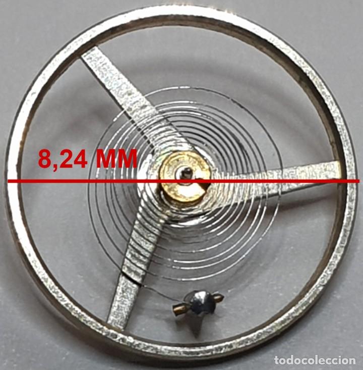 Pi&egrave;ces de rechange de montres et horloges: VOLANTE COMPLETO RELOJ FEF (Fleurier) 10 1/2&acute;&acute;&acute; 290 - BALANCE WHEEL RENATA 174 - X