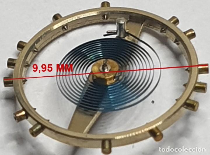 Ersatzteile f&uuml;r Uhren: VOLANTE COMPLETO RELOJ PESEUX - 10,5 &Oslash; LIGNE - 320, 321, 322, 325 - RENATA 454 M - X