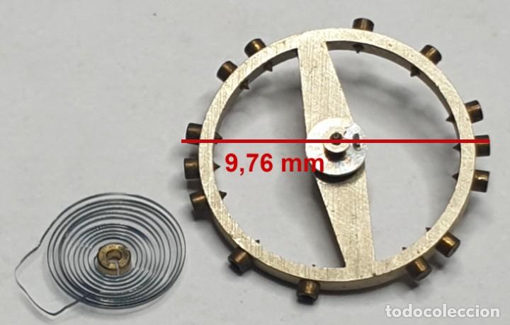 Pi&egrave;ces de rechange de montres et horloges: VOLANTE COMPLETO RELOJ FEF (Fleurier) 10 1/2&acute;&acute;&acute; 190 - BALANCE WHEEL RENATA 171 M - X