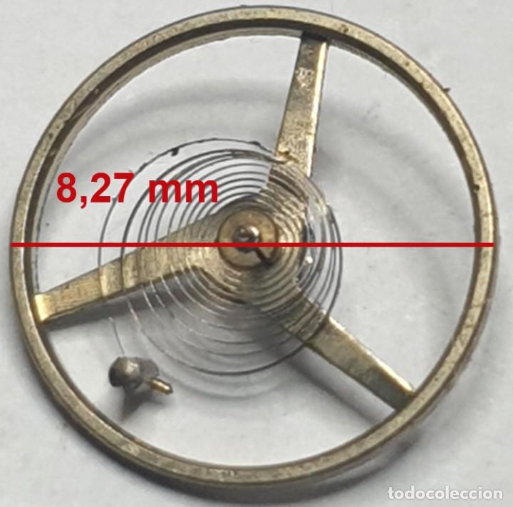 Pi&egrave;ces de rechange de montres et horloges: VOLANTE COMPLETO RELOJ Unitas (Reymond, UT) 8 3/4&acute;&acute;&acute; 630, 6360 - BALANCE WHEEL RENATA 1455 - X