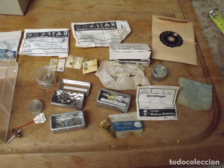 Ersatzteile f&uuml;r Uhren: LOTE FORNITURA PARA REPARACION TODA CLASE DE RELOJES- LOTE 412