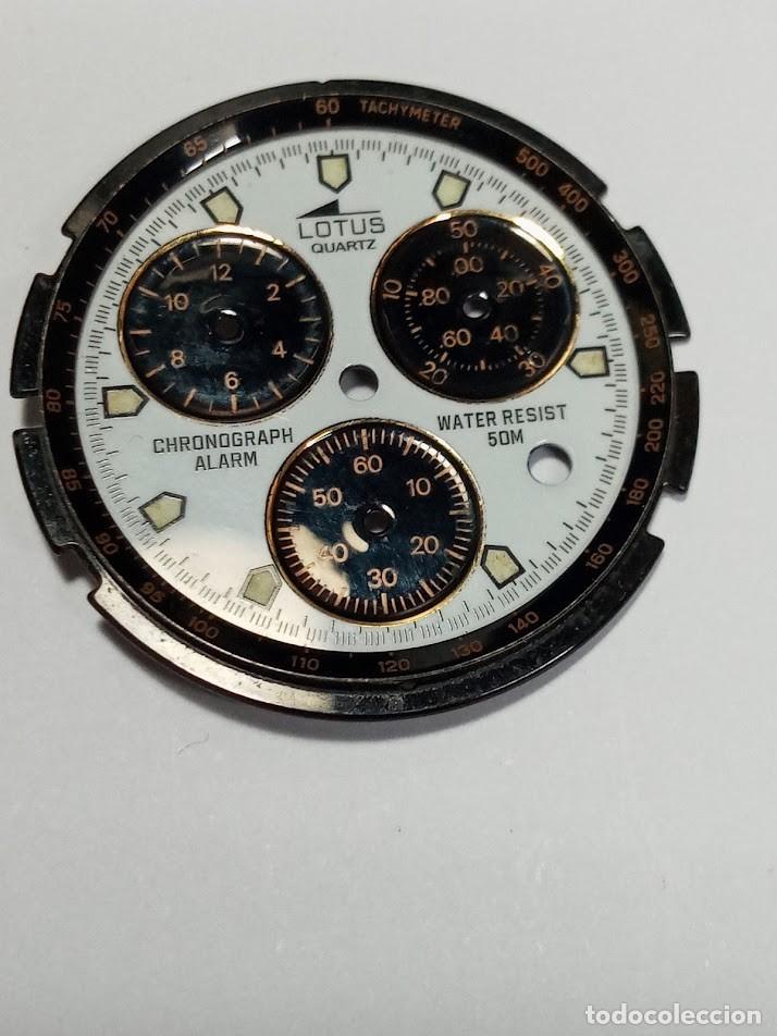 Ricambi di orologi: Esfera para crono - patas esfer. bien - 2 fotos (cd-G7HL)