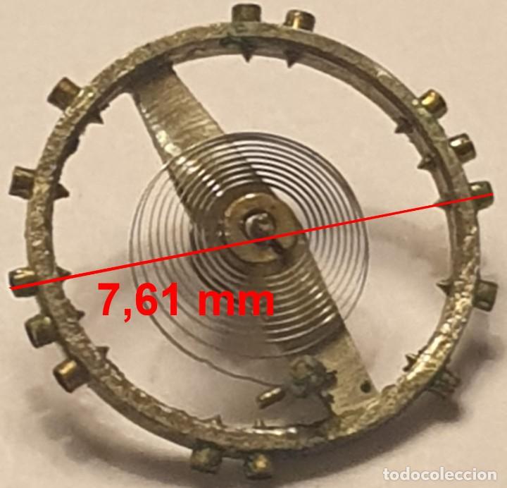 Ersatzteile f&uuml;r Uhren: VOLANTE COMPLETO RELOJ RECORD 8 3/4.&acute;&acute;&acute; - 102 N - RONDA 2058 - X