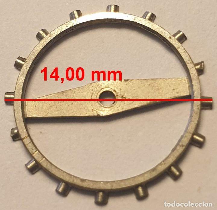 Pi&egrave;ces de rechange de montres et horloges: VOLANTE RELOJ 14,00 MM DE DI&Aacute;METRO - BALANCE WHEEL - X