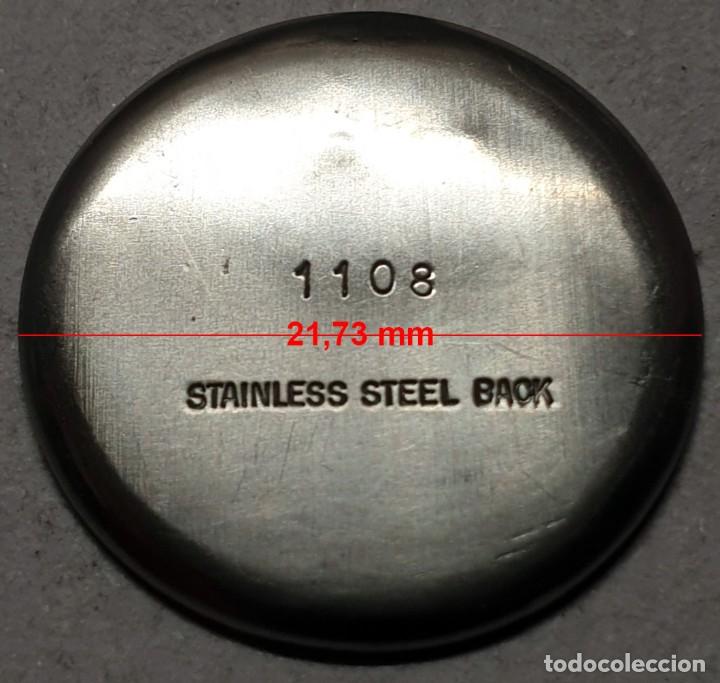 Ricambi di orologi: TAPA TRASERA RELOJ STAINLESS STEEL BACK 1108 - EXTERIOR=21,73 MM - INTERIOR=20,83 MM - X