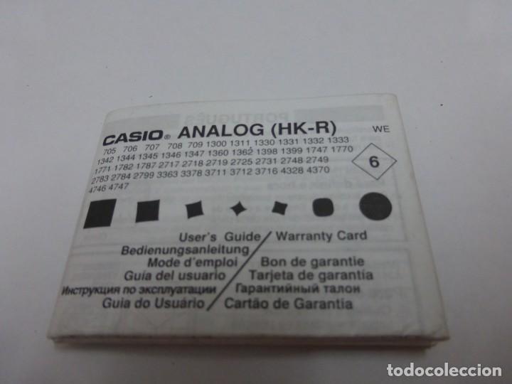 Ricambi di orologi: Casio 707, restos de taller