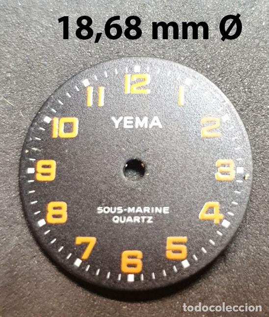 Spare Parts for Watches: DIAL CIRCULAR DE RELOJ YEMA - VER LAS MEDIDAS EN LA FOTOS